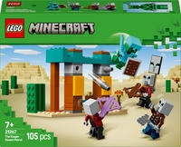 LEGO Konstruktionsspielsteine "Die Illager-W&uuml;stenpatrouille (21267), LEGO Minecraft"