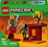 LEGO Konstruktionsspielsteine "Das Lava-Duell im Nether (21266), LEGO Minecraft" Made