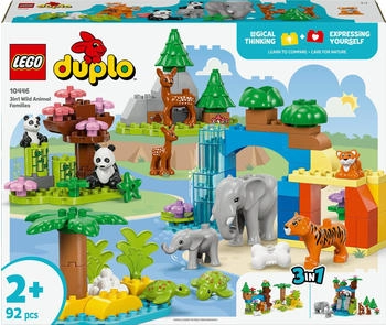 LEGO Duplo - Wildtier-Familien 3-in-1-Set (10446)