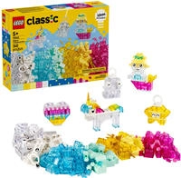 LEGO Konstruktionsspielsteine "Zauberbox mit durchsichtigen Steinen (11040), LEGO