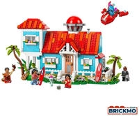 LEGO Konstruktionsspielsteine "Das Strandhaus aus &bdquo;Lilo und Stitch&ldquo; (43268), LEGO