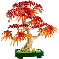 LEGO Konstruktionsspielsteine "Japanischer Roter Ahorn &ndash; Bonsai-Baum (10348), LEGO