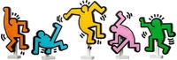 LEGO Konstruktionsspielsteine "Keith Haring &ndash; Tanzende Figuren (31216), LEGO ART"