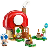LEGO Konstruktionsspielsteine "Party beim Toad-Haus (72041), LEGO Super Mario" Made