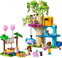 LEGO Konstruktionsspielsteine "Katzengeburtstagsparty & Baumhaus (42666), LEGO