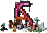 LEGO Konstruktionsspielsteine "Die Spitzhackenmine (21277), LEGO Minecraft" Made in
