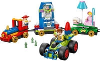 LEGO Konstruktionsspielsteine "Partyzug und das Auto RC aus Toy Story (43264), LEGO