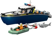 LEGO Konstruktionsspielsteine "Verfolgungsjagd im Polizeiboot (60456), LEGO City"