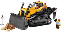 LEGO Konstruktionsspielsteine "Gelber Bulldozer (60466), LEGO City" Made in Europe