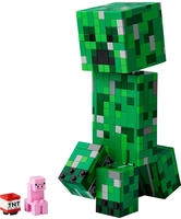 LEGO Konstruktionsspielsteine "Der Creeper (21276), LEGO Minecraft" Made in Europe