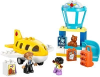 LEGO Konstruktionsspielsteine "Erster Besuch im Flughafen (10443), LEGO DUPLO Town"