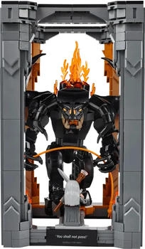 LEGO Icons Der Herr der Ringe: Balrog Bücherstütze (10367)