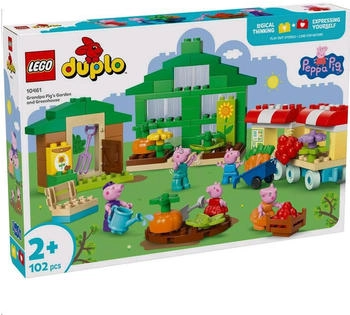 LEGO DUPLO Peppa Wutz Opas Garten und Gewächshaus (10461)