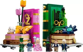 LEGO Wicked - Glinda und Elphaba B&uuml;cherst&uuml;tzen (75691)
