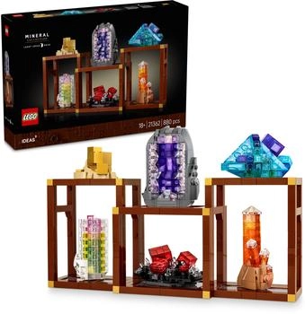 LEGO Ideas Mineraliensammlung