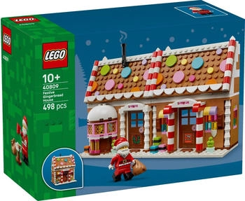 LEGO Weihnachtliches Lebkuchenhaus (40809)