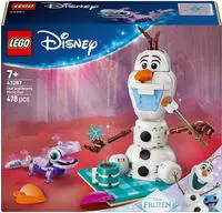 LEGO Konstruktionsspielsteine "Picknickspa&szlig; mit Olaf und Bruni (43287), LEGO Disney