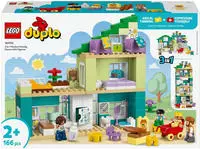 LEGO Konstruktionsspielsteine "Modernes Familienhaus mit Figuren &ndash; 3-in-1-Set