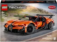 LEGO Konstruktionsspielsteine "Bugatti Chiron Pur Sport Hypercar (42222), LEGO