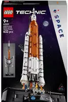 LEGO Konstruktionsspielsteine "NASA Artemis SLS-Schwerlastrakete (42221), LEGO
