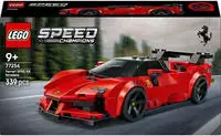 LEGO Konstruktionsspielsteine "Ferrari SF90 XX Stradale Sportwagen (77254), LEGO
