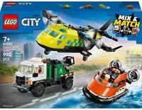 LEGO Konstruktionsspielsteine "Kombinationsset m Flugzeug, Wartungsfahrzeug u