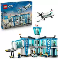 LEGO Konstruktionsspielsteine "Flughafen mit Flugzeug (60502), LEGO City" Made in