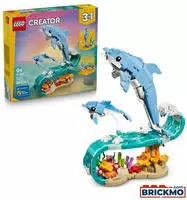 LEGO Konstruktionsspielsteine "Meerestiere: Wundersch&ouml;ne Delfine (31385), LEGO