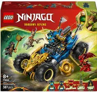 LEGO Konstruktionsspielsteine "Jays Transformationsflitzer (71856), LEGO Ninjago"