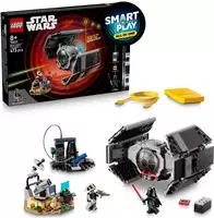 LEGO Konstruktionsspielsteine "SMART Play: Darth Vaders TIE Fighter (75421),...