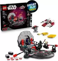 LEGO Konstruktionsspielsteine "SMART Play: A-Wing und das Duell im Thronsaal...