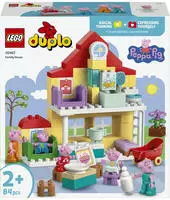 LEGO Konstruktionsspielsteine "Familienhaus (10467), LEGO DUPLO Peppa Pig"