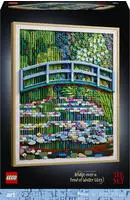 LEGO Konstruktionsspielsteine "Claude Monet &ndash; Br&uuml;cke &uuml;ber einen Seerosenteich