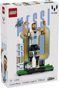 LEGO Editions Lionel Messi Fußballlegende 43015