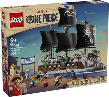 LEGO One Piece Garps Marineschlachtschiff 75646