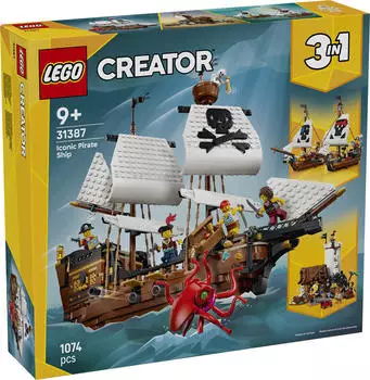 LEGO Creator 3-in-1 - Iconic Pirate Ship (31387)