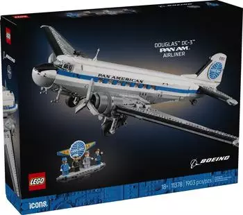 LEGO Douglas DC-3 PAN AM Passagierflugzeug (11378)