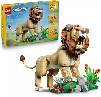 LEGO Creator 3-in-1 - Wilde Tiere: Majest&auml;tischer L&ouml;we (31386)
