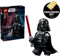 LEGO Konstruktionsspielsteine "Gro&szlig;e Darth-Vader-Minifigur, 28 cm (75461), LEGO Star
