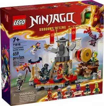 LEGO NINJAGO Turnier Battle Arena mit 6 Minifiguren (71818)