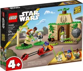 LEGO Star Wars Tenoo Jedi Temple&trade; Konstruktionsspielsteine, 124 Teile (75358)