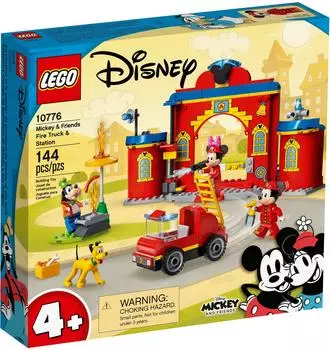 LEGO Mickey & Friends Feuerwehrauto und Feuerwache, 144 Teile (10776)