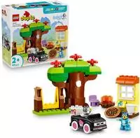 LEGO Konstruktionsspielsteine "Pizza-Schwestern mit Muffin und Bluey (10469),...
