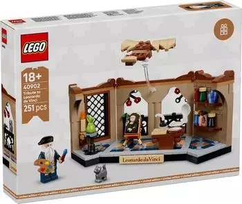 LEGO Hommage an Leonardo da Vinci (40902)