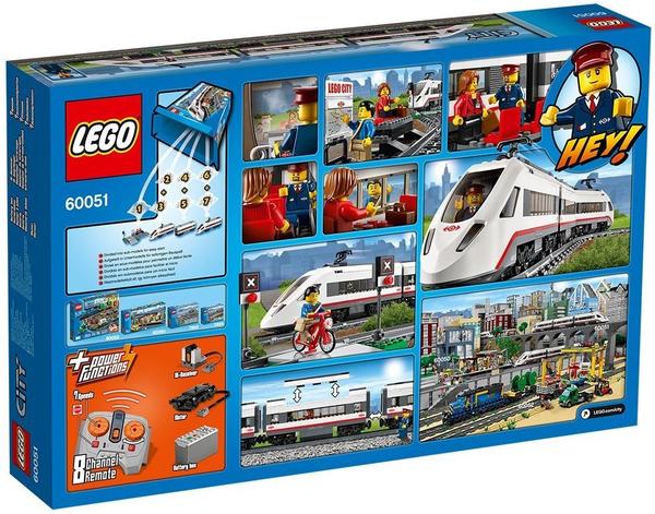 Allgemeine Daten & Ausstattung City Hochgeschwindigkeitszug (60051) LEGO City - Hochgeschwindigkeitszug (60051)