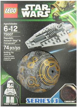 LEGO Star Wars - Republic Assault Ship & Planet Coruscant (75007)