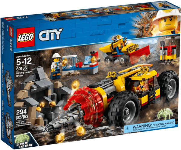 LEGO City - Schweres Bohrgerät für den Bergbau (60186)