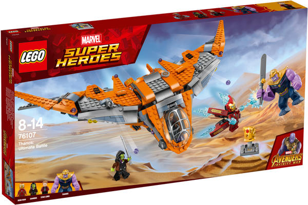 LEGO Marvel Super Heroes - Thanos: Das ultimative Gefecht (76107)