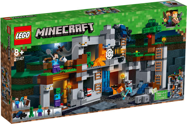 LEGO Minecraft - Abenteuer in den Felsen (21147)