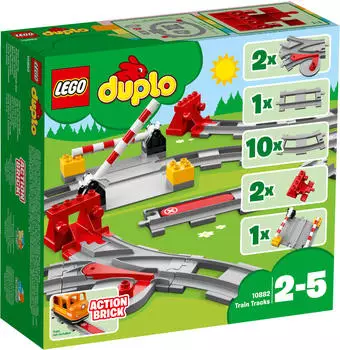 LEGO Duplo - Eisenbahn Schienen (10882)